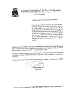 Edital de Convocação para Sessão Extraordinária