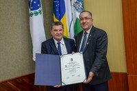 Derseu de Paula foi congratulado com Título de Cidadão Honorário