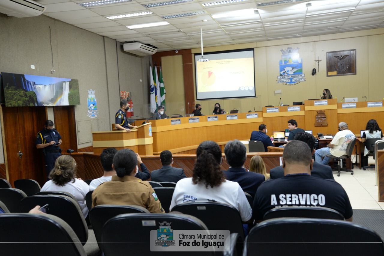 Dia Mundial em Memória às Vítimas de Trânsito é lembrado na Câmara de Foz 