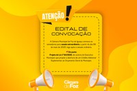 Edital de Convocação para Sessão Extraordinária