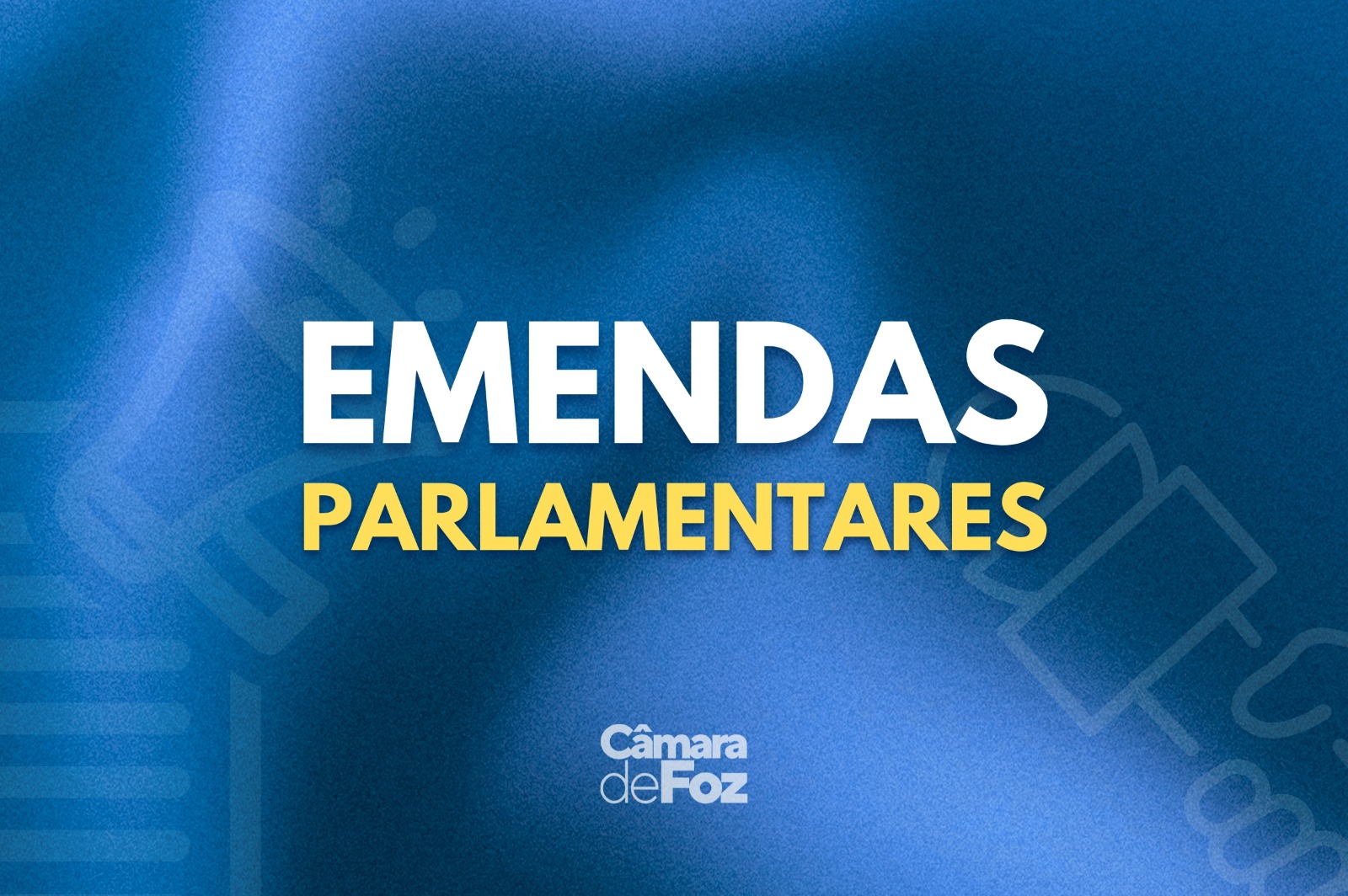 Emendas parlamentares fortalecem a participação do Legislativo no orçamento municipal