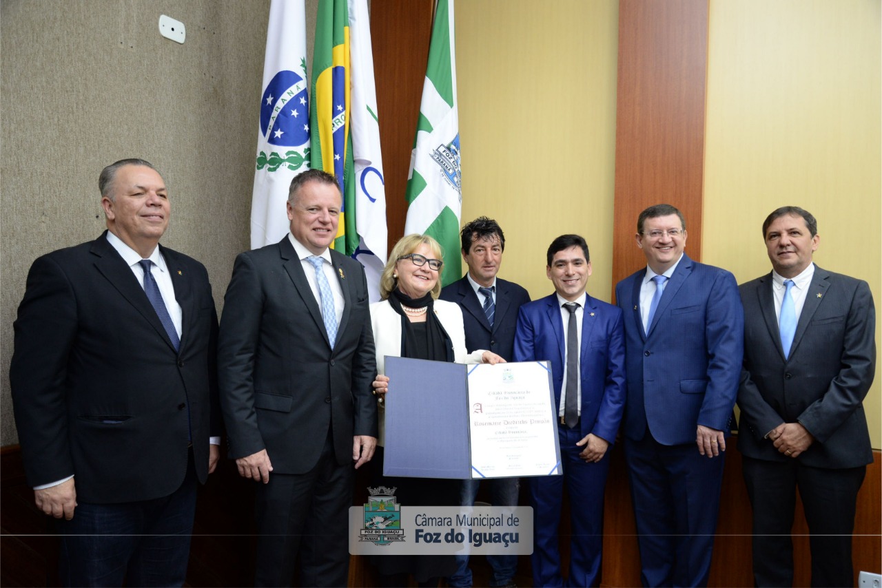 Envolvida na luta contra o trabalho infantil, Desembargadora Rosemarie Diedrichs é a nova cidadã honorária de Foz