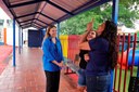 Escola do Campos do Iguaçu recebe melhorias com verba impositiva de vereadora Escola do Campos do Iguaçu recebe melhorias com verba impositiva de vereadora