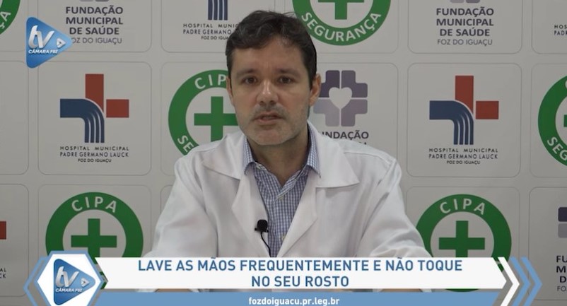 FOZ CONTRA O VÍRUS: Médico do Hospital Municipal traz orientações fundamentais