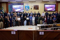 Guarda Municipal de Foz do Iguaçu recebe moção de aplauso do Legislativo iguaçuense