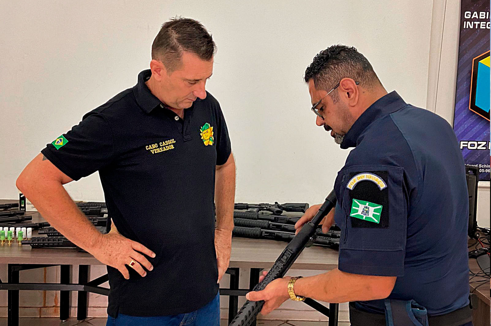 Guarda Municipal recebe equipamentos por meio de recursos de emendas impositivas da Câmara 