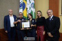 Guarda Municipal recebe moção de aplauso em reconhecimento aos 28 anos de trabalho