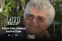 Homenagem e despedida à Dona Philomena Maria Morello Raffagnin