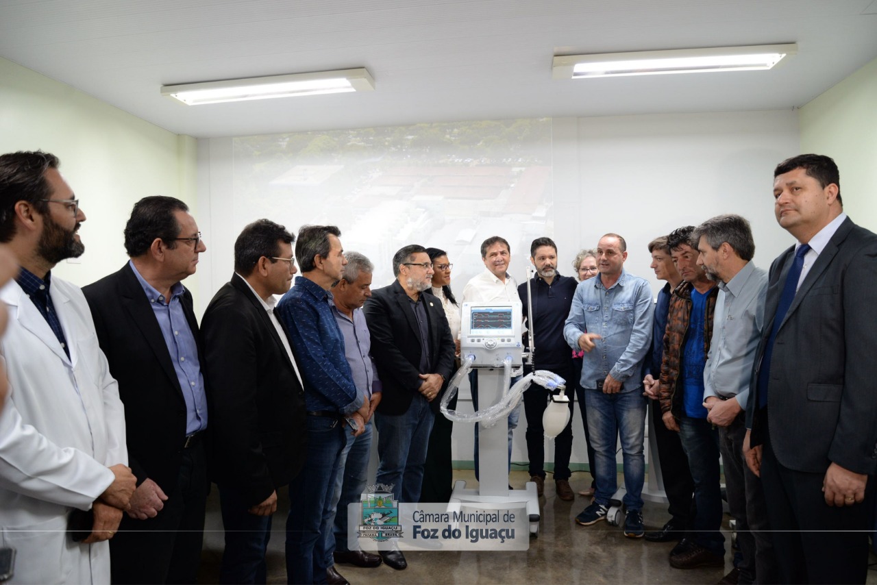 Hospital recebe equipamentos viabilizados por emendas impositivas dos vereadores