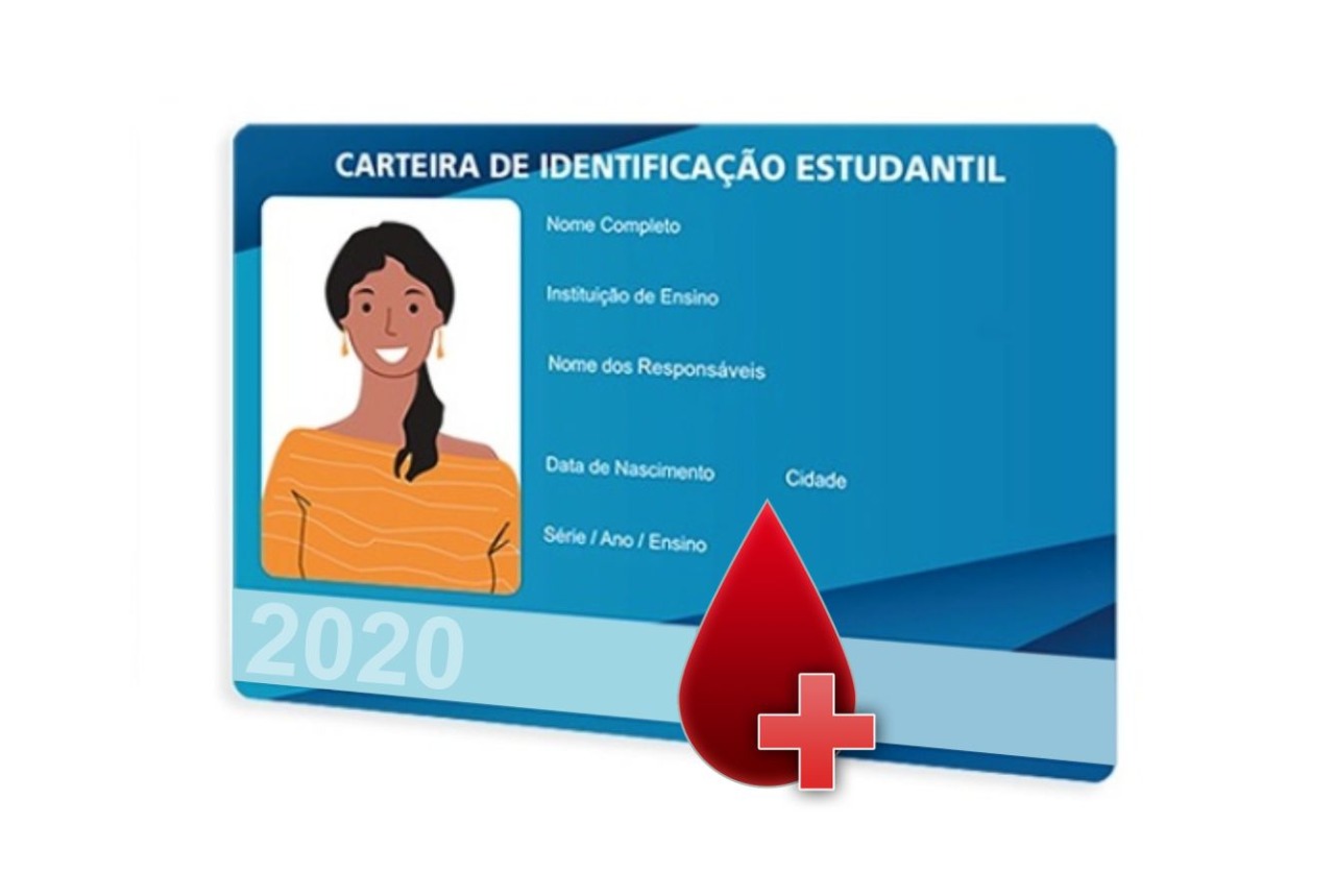 Já é lei! Carteirinhas de estudante deverão constar tipo sanguíneo