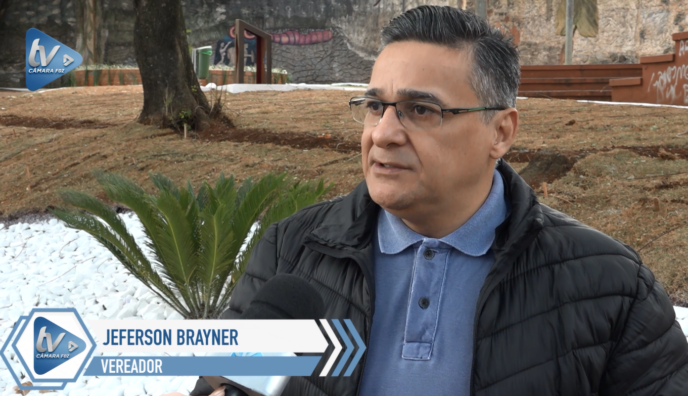 Jeferson Brayner destaca indicações que resultaram na revitalização da Praça Naipi