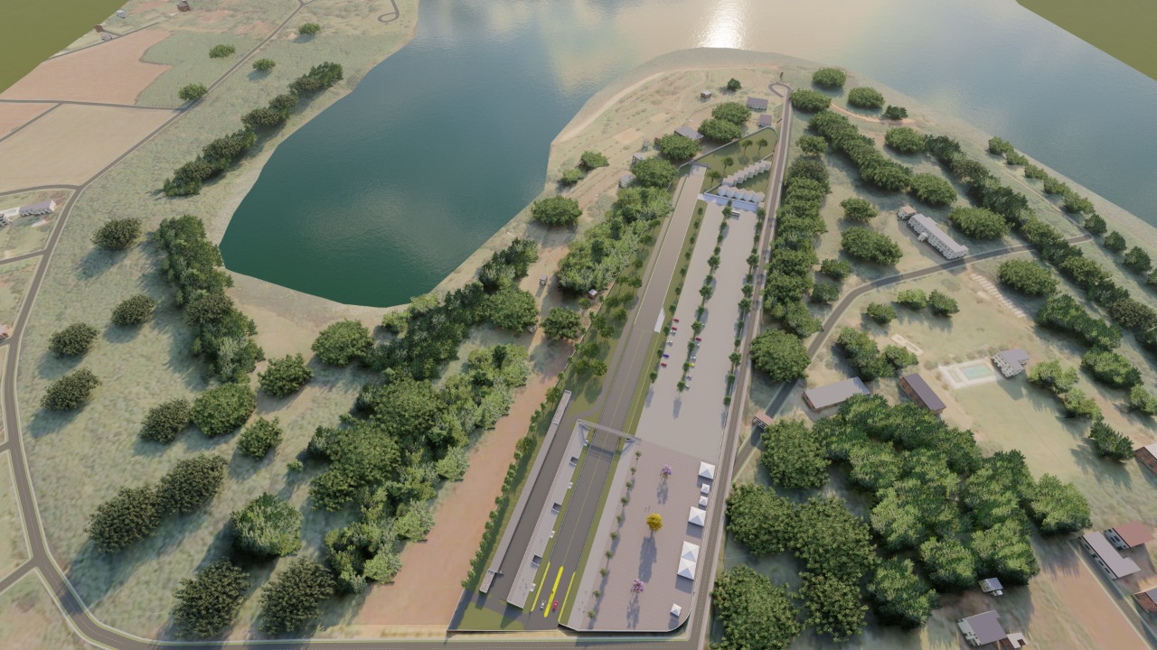 Legislativo participa da assinatura da ordem de serviço para construção da pista de arrancada 