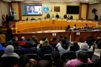 Legislativo recebe a visita de alunos do Escola Municipal Três Bandeiras