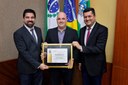 Líder no esporte, Mahatma Gandhi Saleh, recebe Moção de Aplauso Líder no esporte, Mahatma Gandhi Saleh, recebe Moção de Aplauso