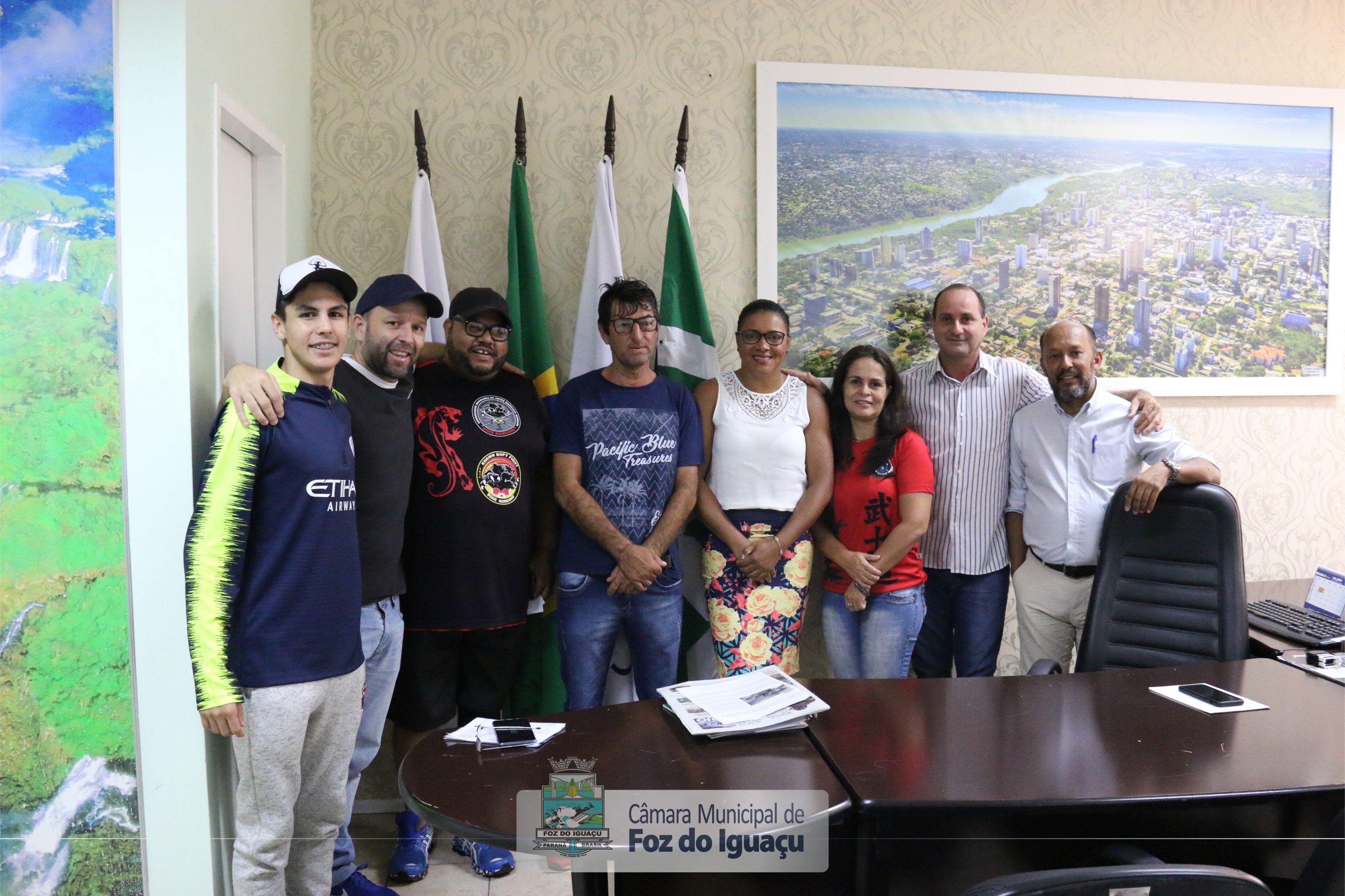 Liga Iguaçuense de artes marciais reivindica construção de ginásio