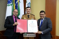 Major da PM, Marcos Aparecido de Souza, é o mais novo cidadão honorário de Foz do Iguaçu