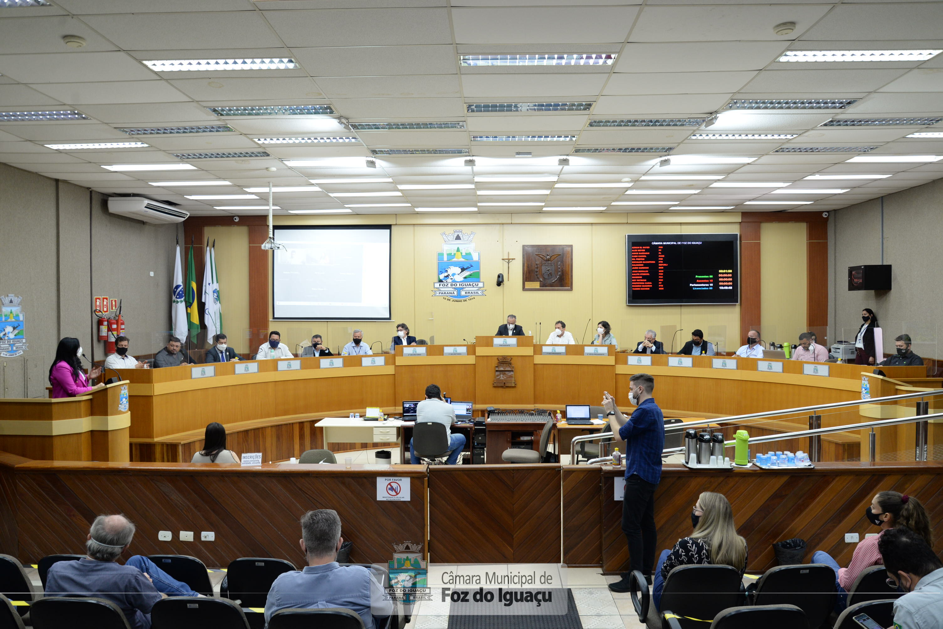 Nova concessão do Parque Nacional do Iguaçu foi tema de audiência pública na Câmara Municipal