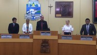 Nova mesa diretora da Câmara toma posse para o biênio 2019/2020