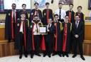 Ordem DeMolay de Foz do Iguaçu recebe Moção de Aplauso da Câmara Ordem DeMolay de Foz do Iguaçu recebe Moção de Aplauso da Câmara