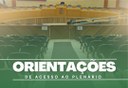 Orientações para acesso ao plenário no dia 20/03/2023 (segunda-feira) Orientações para acesso ao plenário no dia 20/03/2023 (segunda-feira)