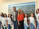 Câmara Municipal recebe as vencedoras do concurso Miss Foz do Iguaçu