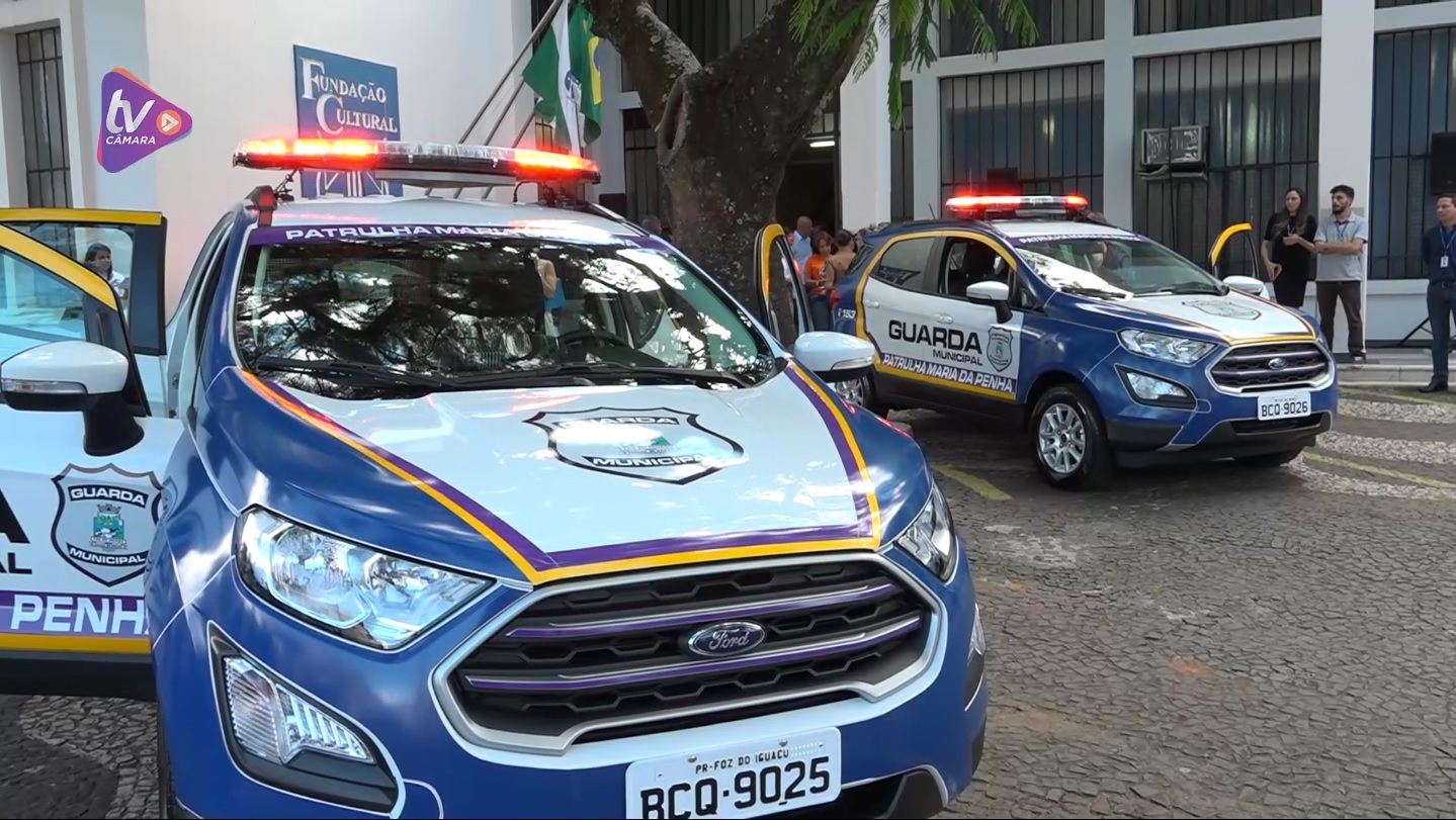 Patrulha Maria da Penha ganha novas viaturas 