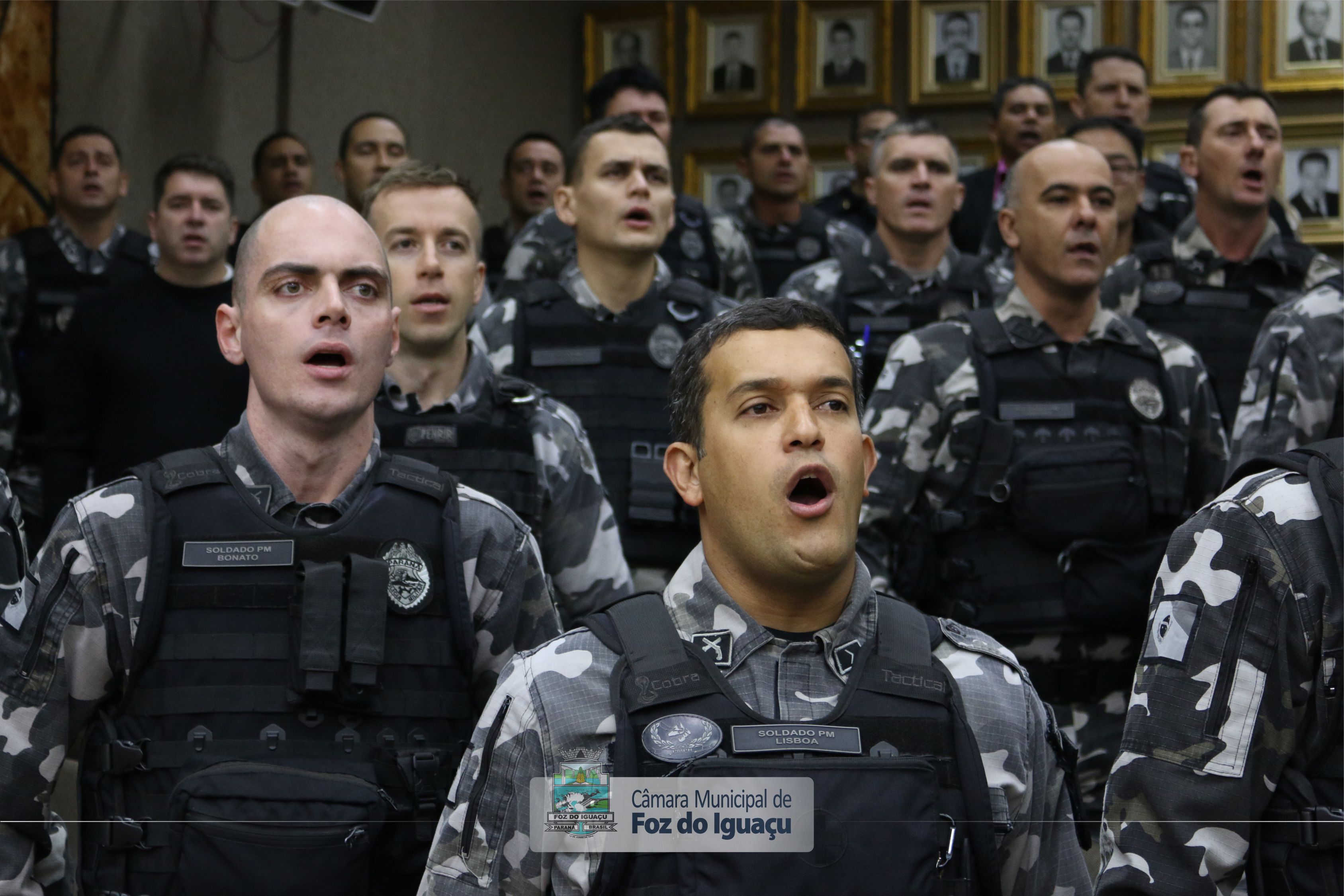 Pelotão de Choque da PM é homenageado com moção de aplauso