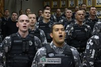 Pelotão de Choque da PM é homenageado com moção de aplauso