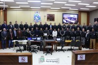 Pelotão de Polícia de Choque recebe moção de aplauso na Câmara