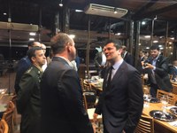 Presidente Beni Rodrigues representou a Câmara de Foz em evento com Ministro Sérgio Moro 