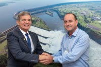 Presidente Beni se reúne com Silva e Luna na Itaipu
