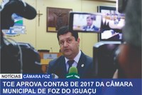 Presidente da Câmara de Foz comenta aprovação das contas de 2017 