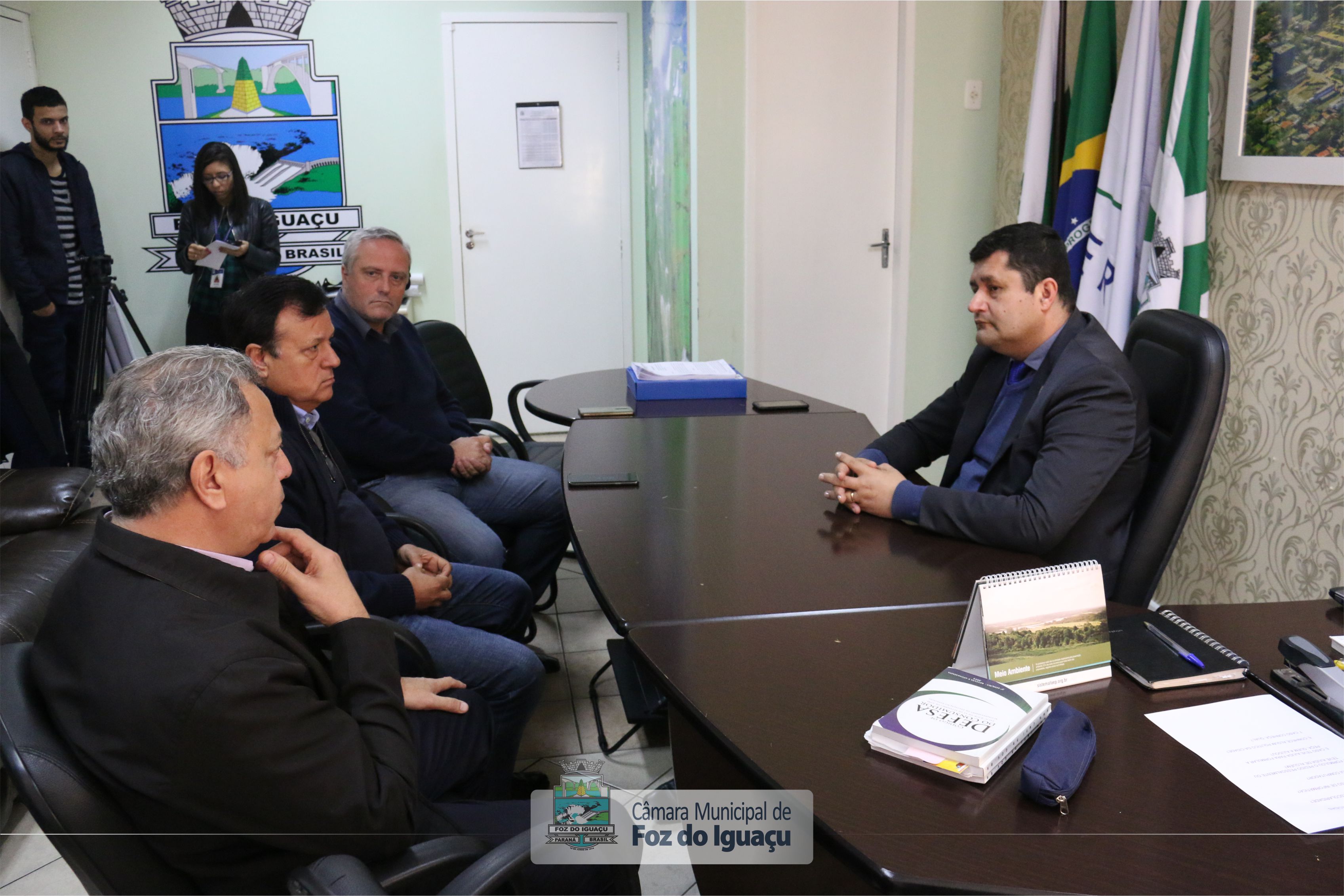 Presidente da Câmara recebe Comtur e discute ações para melhoria do Turismo