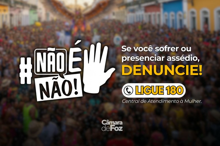 Procuradoria da Mulher intensifica campanha contra o assédio no Carnaval em Foz do Iguaçu