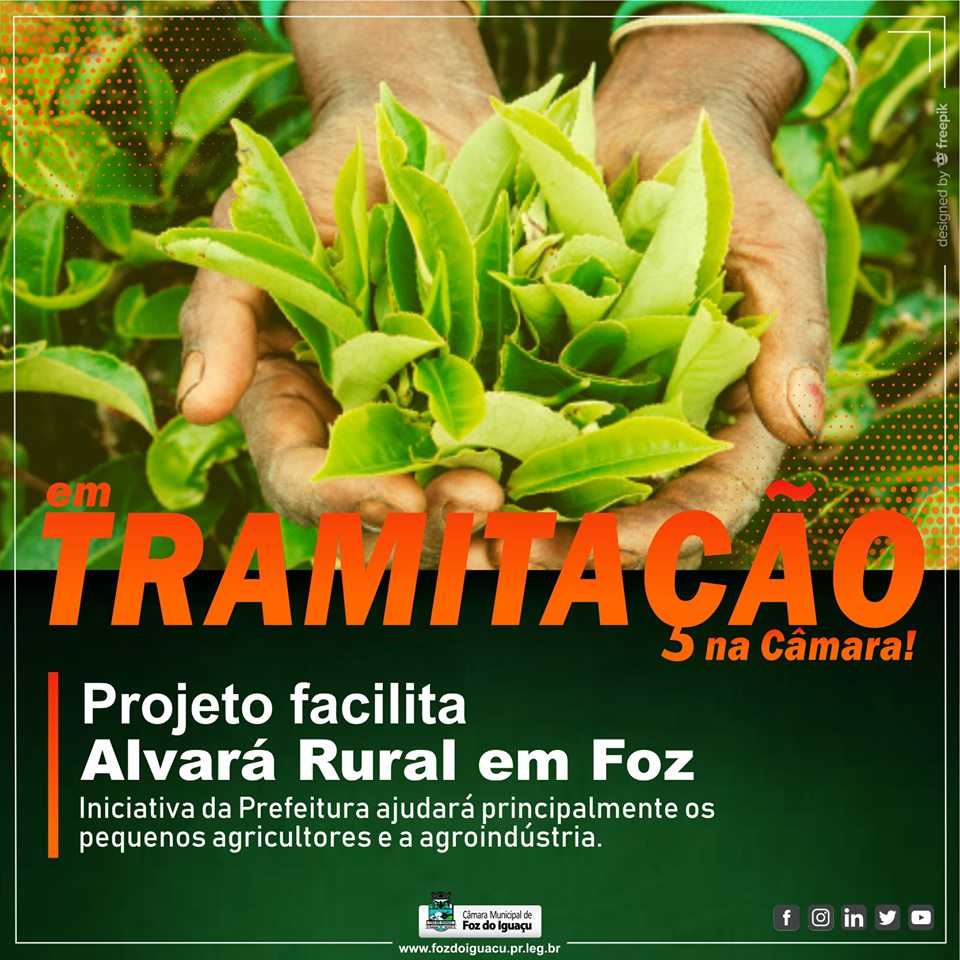 Projeto em tramitação na Câmara facilita Alvará Rural em Foz