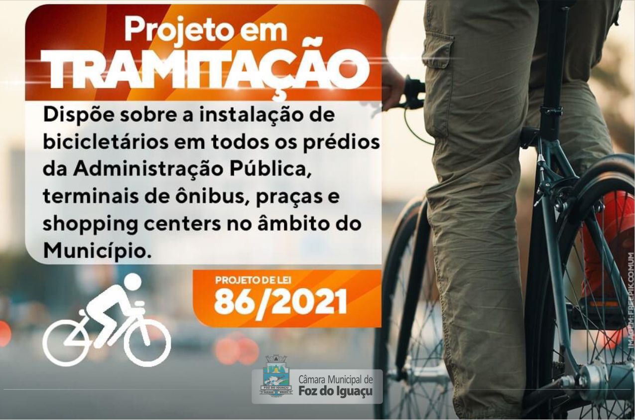 Projeto pretende tornar obrigatória instalação de bicicletários em Foz. O que você acha disso?
