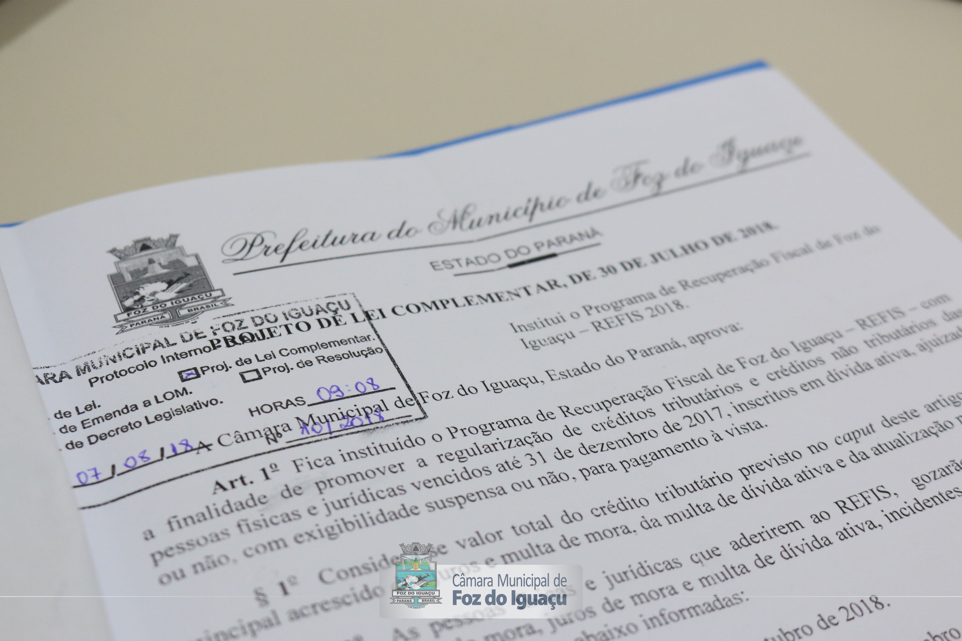 Refis 2018 está entre as matérias que receberam aprovação na sessão de 21 de agosto