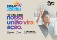 Refis, Lei do Mototáxi, feminicídio e Bombeiro Mirim são pautas da sessão itinerante de hoje à noite