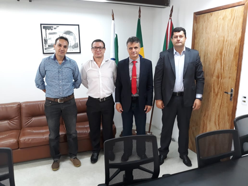Rogério Quadros participa de reunião na Secretaria Estadual de Segurança Pública