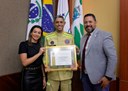 Sargento bombeiro é reconhecido pela atuação no setor da prevenção de incêndio Sargento bombeiro é reconhecido pela atuação no setor da prevenção de incêndio