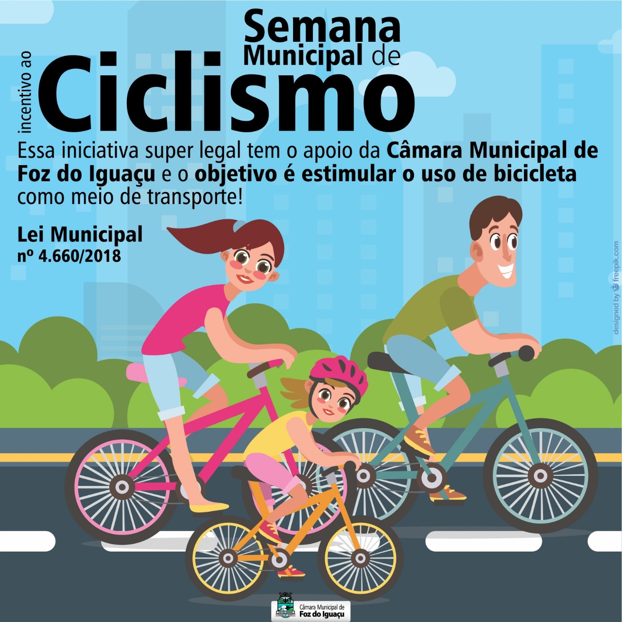 Semana de incentivo ao ciclismo já está valendo! 