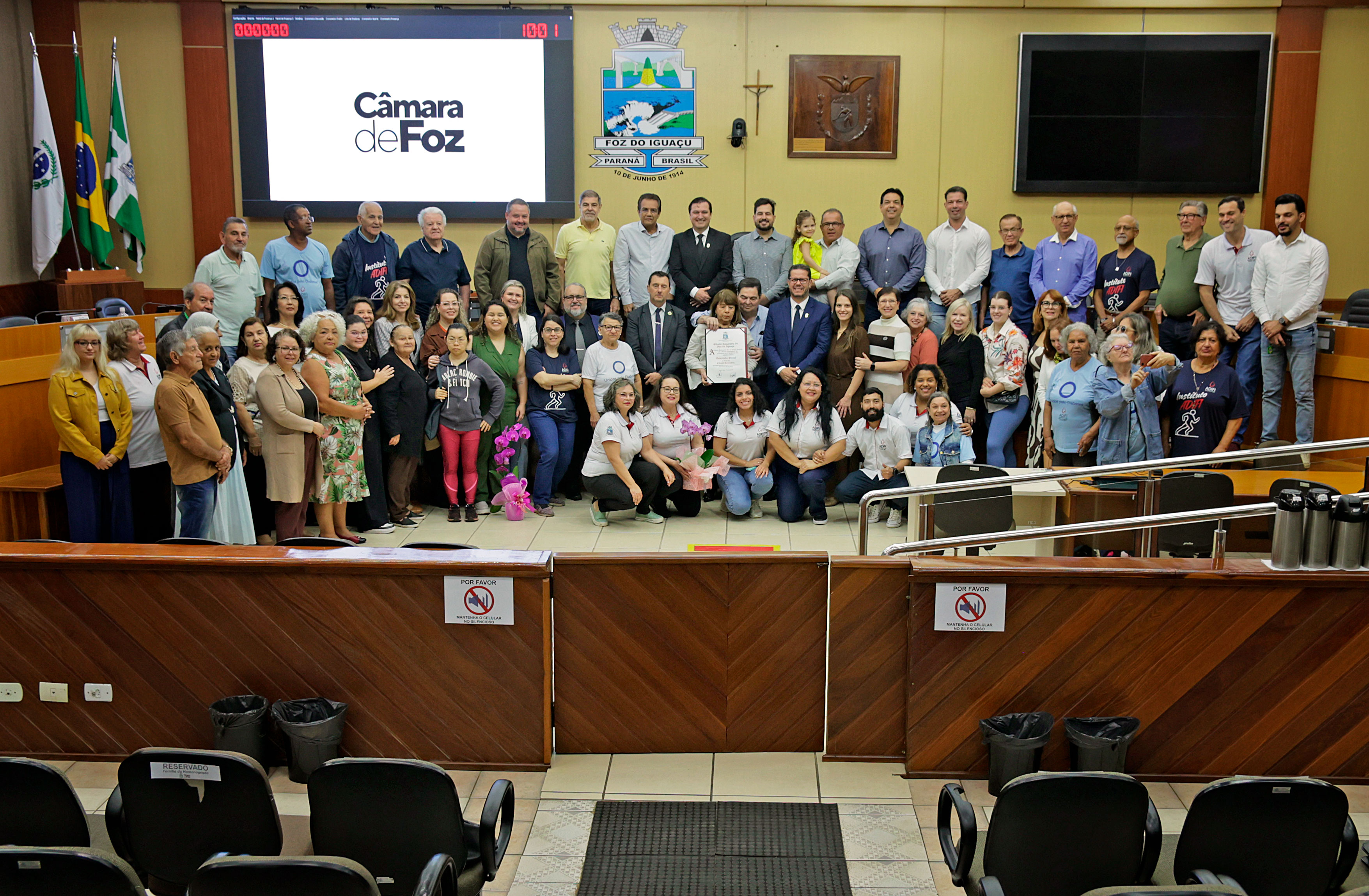 Terezinha Zagotta Machado Pinezi é a mais nova Cidadã Honorária de Foz do Iguaçu