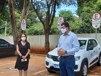 Unidade de Saúde do São Roque recebe veículo novo com verba de emenda do vereador Rogério