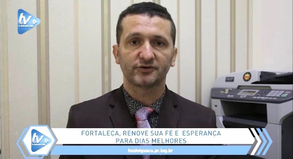 Vereador Rudinei sugere cautela e união nesse momento de crise