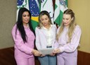Vereadoras se unem ao movimento de combate da violência contra a mulher Vereadoras se unem ao movimento de combate da violência contra a mulher
