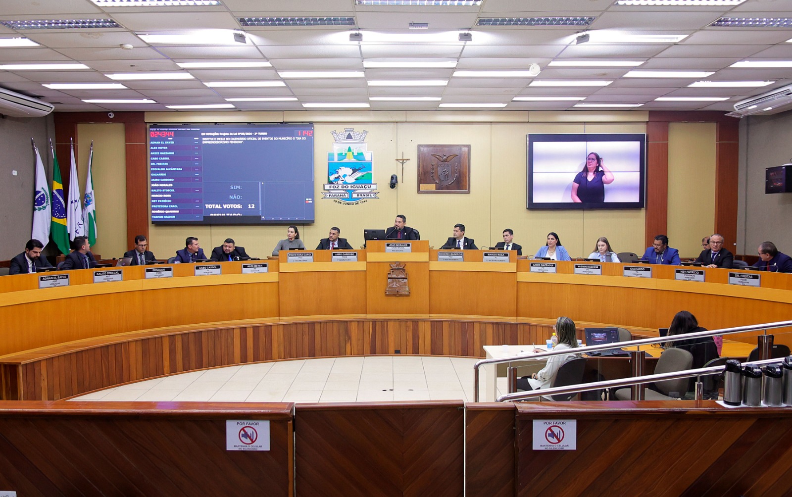 Vereadores de Foz do Iguaçu aprovaram mais de 600 projetos na atual legislatura