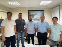 Vereadores discutem demandas da cidade com promotor de justiça, Marcelo Mafra