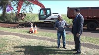 Vereadores fiscalizam retomada das obras Avenida Olimpio Rafagnin
